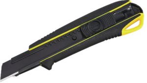 Нож 18 мм TAJIMA DRIVER CUTTER с автофиксацией +3 лезвия DC560YB ― TAJIMA SHOP