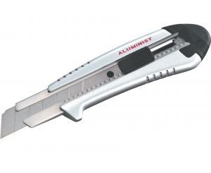 Нож 18 мм TAJIMA Aluminist серебристый AC500SB ― TAJIMA SHOP