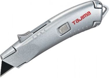 Нож 22 мм TAJIMA трапезоидный V-REX с убирающимся лезвием +3 лезвия VR103D ― TAJIMA SHOP