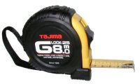 Рулетка G LOCK 8м/25мм, цвет черно-желтый TAJIMA G5P80MT