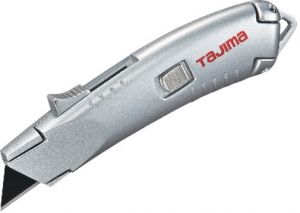 Нож 22 мм TAJIMA V-REX трапезоидный серебристый TAJIMA VR103S ― TAJIMA SHOP