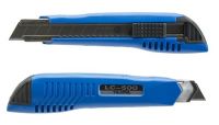 Нож LC-500, 18 мм с автофиксацией лезвия, цвет синий, 3 лезвия в наборе TAJIMA LC500